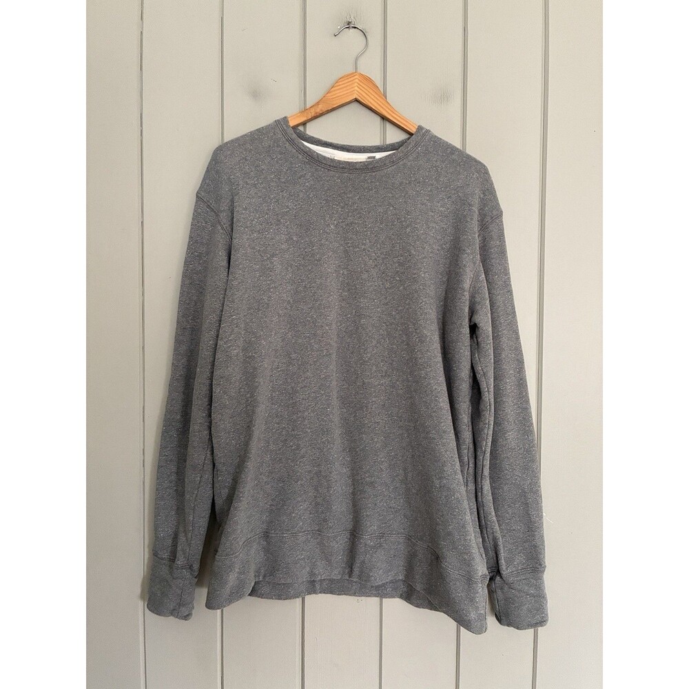 Jungmaven Sweatshirt M Medium Heather Gray Hemp Cotton Crewneck Pullover USA
